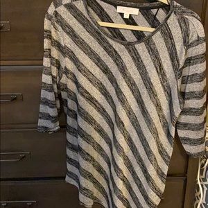 Vince camuto knit top size large.